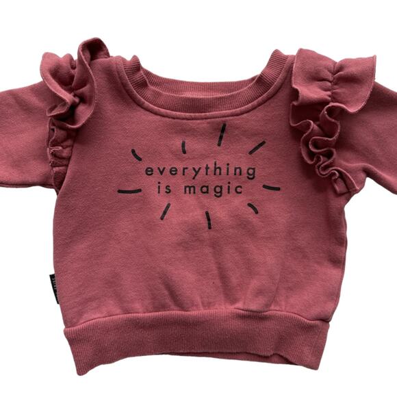 Tiny Tribe Everything Is Magic Outfit 6-9m - Picture 2 of 4